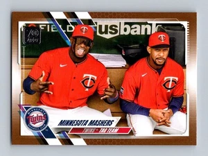2021 Topps Update #US248 Byron Buxton / Miguel Sano Gold #1688/2021 - Bild 1 von 2