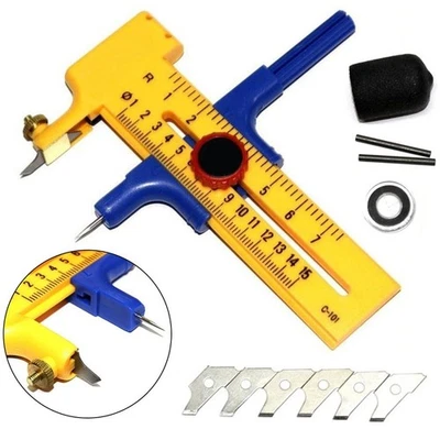 Circle Cutter Tool Adjustable Circular Convenient Cropping Cutting Drawing - Image 1 of 4