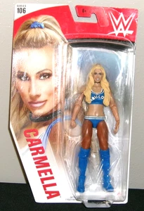 2020 WWE, Mattel CARMELLA Blonde Blue Wrestling Action Figure Series 106 NIB - Picture 1 of 2
