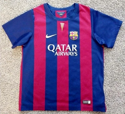 Camiseta local para niños Nike FC Barcelona 2014-2015 talla 8/10 Foto 1 de 4