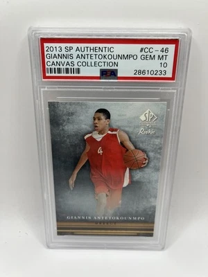 2013-14 Upper Deck SP Authentic Giannis Antetokounmpo Canvas Collection - Image 1 of 2