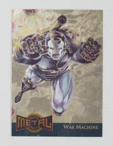 1995 Marvel Metal Gold Blaster Chase Insert - War Machine #17 of 18 - Picture 1 of 2
