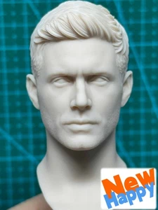 1/6 unbemalte Jensen Ackles Superman Kopf Skulptur für 12" Actionfigur - Bild 1 von 6