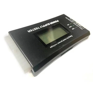 LCD Power Supply Tester 20Pin 24Pin 4Pin PC Computer for ATX SATA - Afbeelding 1 van 7