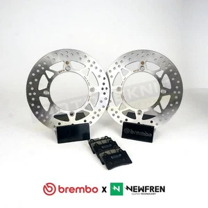 Brembo Front Brake Disc and Newfren BT1 Pads to fit Yamaha XJ 600 1983-1991 - Picture 1 of 1