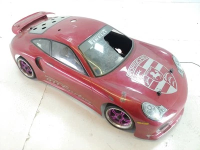 Vintage HPI Nitro RS4 1/10 4x4 RC Touring Car ARTR w/ Porsche Stuttgart Body - Image 1 of 4