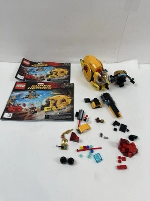 LEGO 76080 Marvels Ayesha's Revenge 99% Complete with Manuals NO minifigs - Image 1 of 4