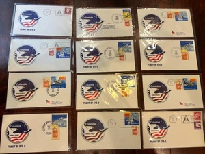 STS-2 EMBLEMS 12 Covers Nov 1981 Space Shuttle Columbia !! - Picture 1 of 1