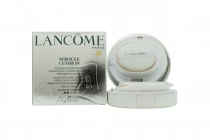 LANCÔME MIRACLE CUSHION FLUID FOUNDATION COMPACT. NEW. FREE SHIPPING - Picture 1 of 3