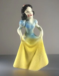 Vintage Leeds Pottery Disney Snow White Figurine 1940s - Picture 1 of 13