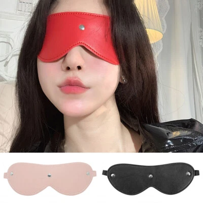 Eye Mask Artificial Leather Couple Role-Playing Stage Theater Performance Game - Image 1 of 4