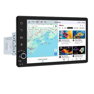 JOYING CarPlay 7inch Touchscreen Single Din Bluetooth Car Stereo Radio with Knob - Foto 1 di 16