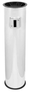 Spectre Universal Tube 4in. OD x 18in. Length w/MAFS Mount - Aluminum - Picture 1 of 6