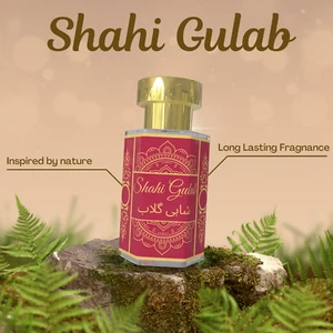 Shahi Gulab Attar Perfume 5 ml | Long Lasting | Alcohol-Free | Unisex Fragrance - Picture 1 of 5
