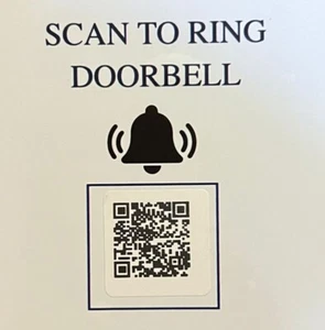 SCAN TO RING THE BELL - Picture 1 of 2