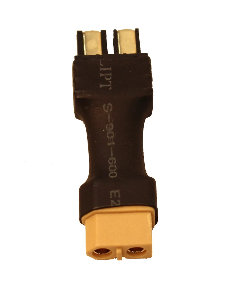 Racers Edge Battery/ESC Adapter: Female XT60, Compatible With Traxxas HC RCE1603 - Image 1 of 1