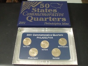 50 States Commemorative Quarters - Philadelphia Mint - 2001 - Picture 1 of 2