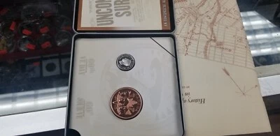 2005 1945 Canada WWII Victory D Day Mint Set Rare Silver Victory 5 Cent Set. - Image 1 of 2