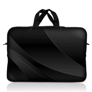 10" 10.1" 10.2" 9 8 Laptop Sleeve Netbook Sleeve Bag Case Cover Tablet Black  - Picture 1 of 4