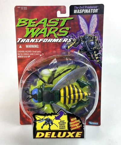 Waspinator Vintage Transformers Beast Wars Action Figure New 1995 Kenner 90s Cover