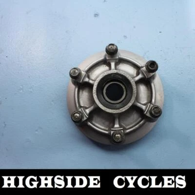 1147 01-09 KAWASAKI NINJA 500R HUB DRIVE REAR RIM WHEEL SPROCKET DRUM  - Image 1 of 2