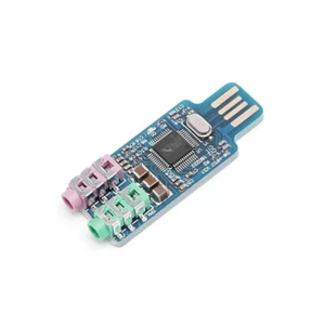 CM108 USB Drive Free USB Sound Card Laptop Computer External Sound Card Module # - Bild 1 von 4