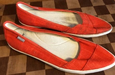 NUEVOS MOCASINES SIN CORDONES PARA MUJER SANUK ACERA SURFISTA NARANJA 7 Foto 1 de 3