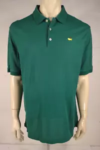 Masters Collection Grün 100% Pima Baumwolle Piqué Strick Golf Poloshirt Herren XL - Bild 1 von 11