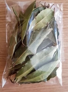 20 Foglie Di Alloro Biologico Appena Raccolte - Foto 1 di 2