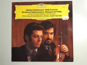 LP Sibelius, Beethoven, London Philharmonic Orchestra, Zukerman, Barenboim - Bild 1 von 3