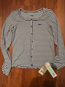 Girls Levi's Scoop Neck Rib Long Sleeve Top Size Large (12-13) - Picture 1 of 4