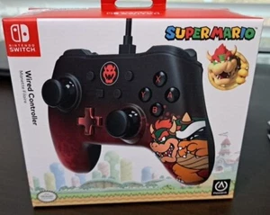 Nintendo Swtich WIRED Controller Super Mario Bowser NIB - Picture 1 of 3