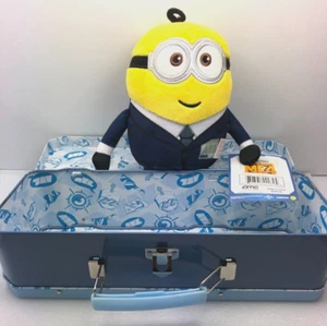 Nuovo peluche DESPICABLE ME 4 AGENT DAVE + autobus Anti-Villain League **esclusiva AMC - Foto 1 di 13
