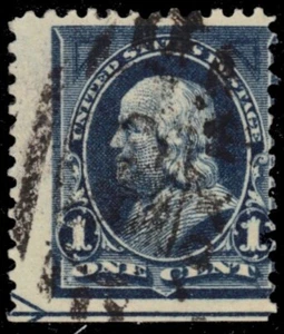 VEREINIGTE STAATEN 247 - Benjamin Franklin ""1894 Bureau - blau"" (pf93106) - Bild 1 von 1