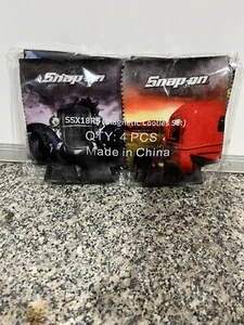 Snap On Magnetic Can Holder Set inc 4 x Hotrod Muscle Car designs FREE P&P - NEW - Picture 1 of 1