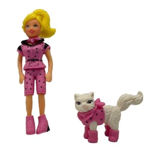 2002 Polly Pocket Mattel #B2637 POLLY & PURRSIA PET FRIENDS accessori moda - Foto 1 di 7