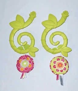 Fisher Price PINK PETALS Jumperoo Replacement Parts 2 Hanging Toys NEW - Picture 1 of 3