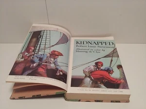 KIDNAPPED - Robert Louis Stevenson Illustrated in color by Manning de V.Lee - Picture 1 of 4