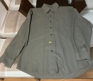 Cutter & Bucks Men's Shirt Olive Green Size M Pre-Owned (883) - Picture 1 of 6