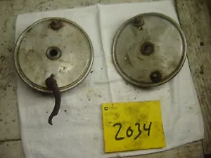 EARLY MAICO 250 400 REAR BRAKE BRAKE PLATE WITH BRAKE ARM OEM PARTS ONLY - Picture 1 of 4