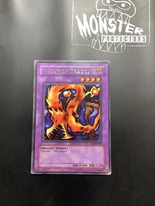 YUGIOH DRAGÓN DE FUEGO OSCURO RARO LOB-E015 - Imagen 1 de 5