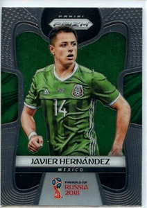 2018 Panini Prizm Fußball-Weltmeisterschaft #127 Javier Hernandez - Mexiko Menge - Bild 1 von 2