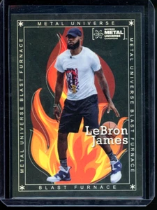 2021 Skybox Metal Universe Champions Blast Furnace Lebron James #BF24 FREE Ship - Picture 1 of 2