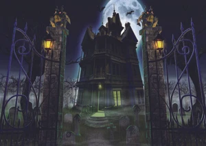 500 Pcs Jigsaw Puzzle Halloween Night Haunted House Adult Kid Educational Toys - Picture 1 of 4