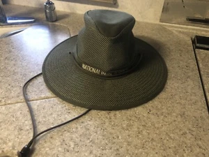 HENECHEL VENTILATED H1H Hat - 3” Brim MADE IN USA SIZE SMALL - Picture 1 of 5