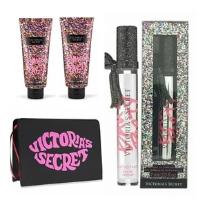 Victoria’s Secret EAU SO PARTY EDP Rollerball / Lotion(2) / Beauty Bag - Picture 1 of 11