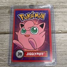 Jigglypuff 39 1998 Official Nintendo Pokemon Promo Card VINTAGE RARE 