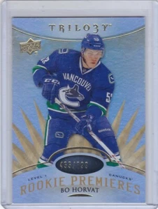 BO HORVAT 2014-15 UPPER DECK TRILOGY ROOKIE PREMIERES RC #455/799 #132 CANUCKS - Picture 1 of 1