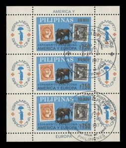 INGROSSO - FRANCOBOLLI FILIPPINE - SC.#C110FD, F-VF NH x 3 FOGLI FORATI - Foto 1 di 2