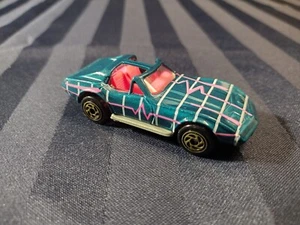 Matchbox 1979 Chevy Corvette Stingray Diecast Auto lose ohne Verpackung türkis  - Bild 1 von 5